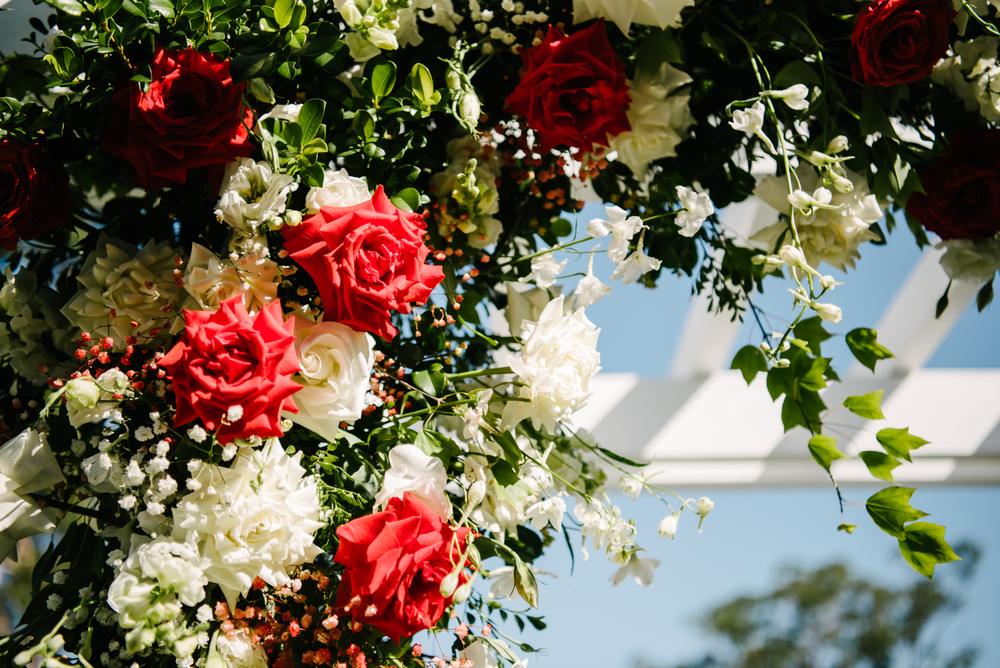 Flowers by Jacqui M for Donna and Craig at Victoria Park