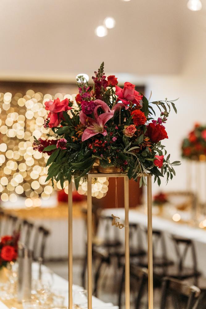 Flowers by Jacqui M for Kylie and Andrew at Ocean View Estates, Mt Mee